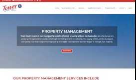 
							         Property Management - Management Services - Tower Realty								  
							    