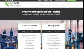 
							         Property Management Pricing | Keyrenter Main Line | Philadelphia PA								  
							    