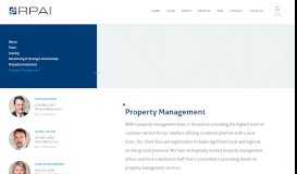 
							         Property Management | Property Contacts - RPAI								  
							    