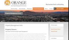 
							         Property Management Q & A - Property Management Company - Real ...								  
							    