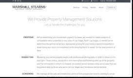 
							         Property Management Services | Marshall Stearns Property ...								  
							    