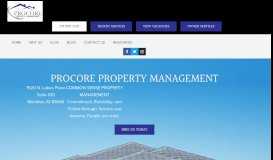 
							         Property Management Services Offered By ProCore Property ...								  
							    