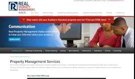 
							         Property Management Services Southern Maryland | Real Property ...								  
							    