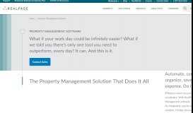 
							         Property Management Software formerly OneSite | RealPage								  
							    