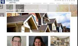 
							         Property Management Team - Coldwell Banker Heritage								  
							    