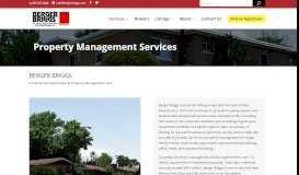 
							         Property Management - Welcome to Berger Briggs Real Estate ...								  
							    