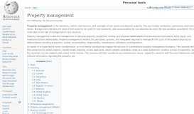 
							         Property management - Wikipedia								  
							    