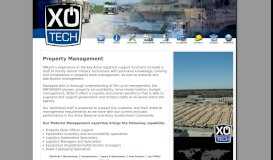 
							         Property Management - XOtech, LLC								  
							    