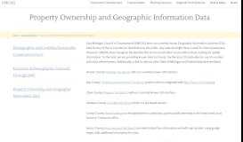 
							         Property Ownership and Geographic Information Data - EMCOG								  
							    