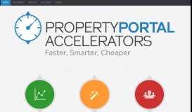 
							         Property Portal Accelerators								  
							    