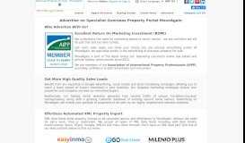 
							         Property Portal Advertising For Estate Agents in Europe - MoveAgain								  
							    