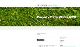 
							         Property Portal Watch 2018 - Neventum								  
							    