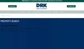 
							         Property Search | DRK & Company								  
							    