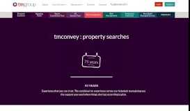 
							         Property Searches - TM Group								  
							    