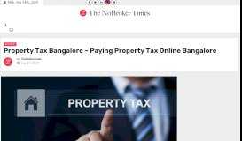 
							         Property Tax Bangalore - Paying Property Tax Online Bangalore ...								  
							    