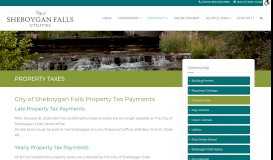
							         Property Taxes – The City of Sheboygan Falls								  
							    