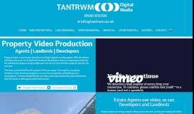
							         Property Video Marketing Solutions | Tantrwm Digital Media								  
							    