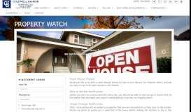 
							         Property Watch - Coldwell Banker River Valley Realtors								  
							    