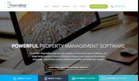 
							         PropertyBoss Solutions: Customizable Property Management Software								  
							    