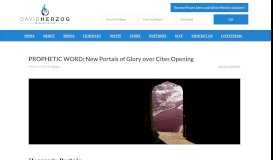 
							         PROPHETIC WORD: New Portals of Glory over Cites Opening - David ...								  
							    