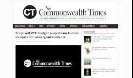 
							         Proposed VCU budget projects no tuition increase for undergrad ...								  
							    