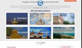 
							         Proppick.com: Premium Real Estate Property Portal in India | Buy Flats ...								  
							    