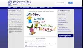 
							         Prospect Park Elementary School - Prospect Park, NJ								  
							    