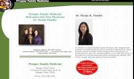
							         Prosper Family Medicine								  
							    