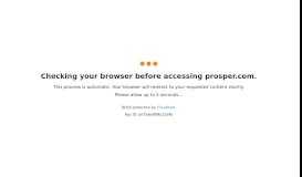 
							         Prosper: Personal Loans | Get a Personal Loan Quote Online								  
							    
