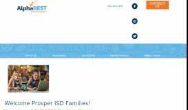 
							         Prosper TX – AlphaBEST Education, Inc.								  
							    
