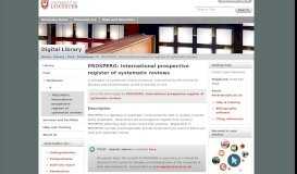 
							         PROSPERO: International prospective register of systematic ...								  
							    