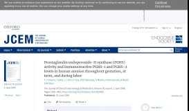 
							         Prostaglandin endoperoxide-H synthase (PGHS) activity and ...								  
							    