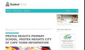 
							         protea heights primary school, protea heights city of ... - Student Portal								  
							    