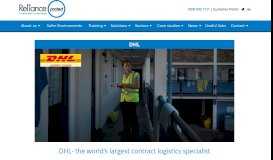 
							         Protection Solutions | Reliance Protect | DHL								  
							    