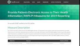 
							         Provide Patients Electronic Access to Their Health Information | MIPS ...								  
							    