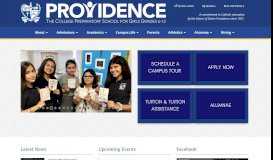 
							         Providence Catholic School: Home								  
							    