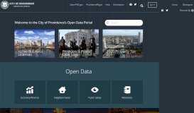 
							         Providence | Open Data - City of Providence								  
							    