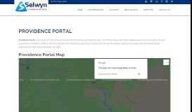 
							         Providence Portal - Selwyn Accommodation Centre								  
							    