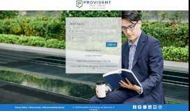 
							         Provident Trust Group - Portal								  
							    