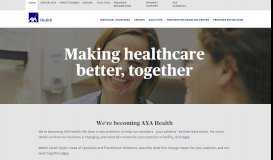 
							         Provider - AXA PPP healthcare								  
							    
