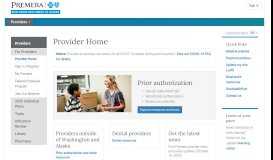 
							         Provider Home | Provider | Premera Blue Cross Blue Shield of Alaska								  
							    