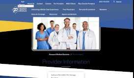 
							         Provider Info : Prospect Medical Group								  
							    