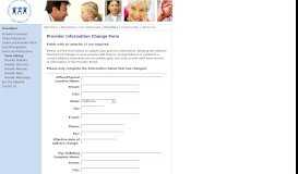 
							         Provider Information Change Form - Central California Alliance for ...								  
							    