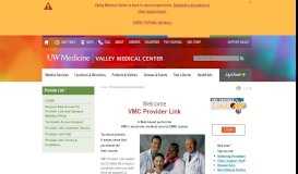
							         Provider Link Access Request - Valley Medical Center								  
							    