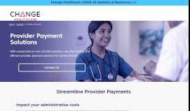 
							         Provider Payment Solutions | Change Healthcare								  
							    
