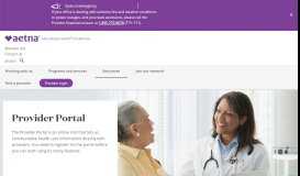 
							         Provider portal | Aetna Better Health of California								  
							    