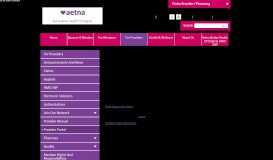 Aetna Portal Page