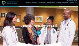 
							         Provider Portal - Community Health Center Network								  
							    