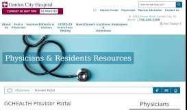 
							         Provider Portal | GCH - Garden City Hospital								  
							    