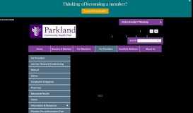 
							         Provider Portal | Parkland Community Health Plan, Inc.								  
							    